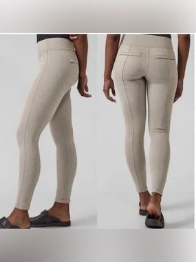 Athleta Delancey Tights Herringbone Pants Womens Size Small‎